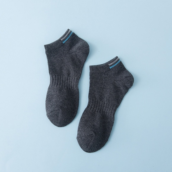 5 Pairs Men Cotton Breathable Ankle Low Cut Socks - Picture 5 of 8